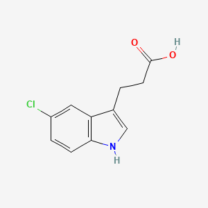 1H-Indole-3-propanoic acid, 5-chloro-