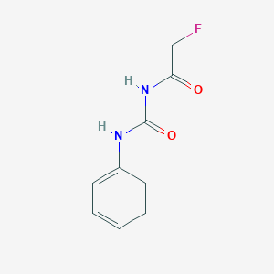 molecular formula C9H9FN2O2 B161797 Urea, 1-(fluoroacetyl)-3-phenyl- CAS No. 1737-17-3