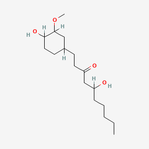 molecular formula C17H26O4 B1617988 (6)-Gingerol CAS No. 58253-27-3