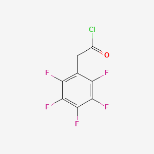 molecular formula C8H2ClF5O B1618029 Pentafluorophenylacetyl chloride CAS No. 832-72-4
