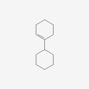 molecular formula C12H20 B1618056 1-cyclohexylcyclohexene CAS No. 3282-54-0