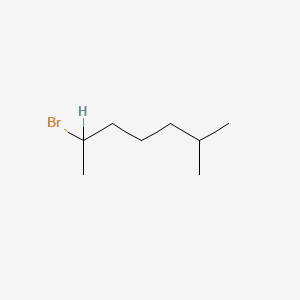 molecular formula C8H17B B1618059 2-Bromo-6-methylheptane CAS No. 4730-24-9