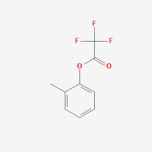 molecular formula C9H7F3O2 B161806 Acetic acid, trifluoro-, o-tolyl ester CAS No. 1736-10-3