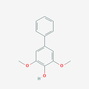 molecular formula C14H14O3 B161809 Aucuparin CAS No. 3687-28-3