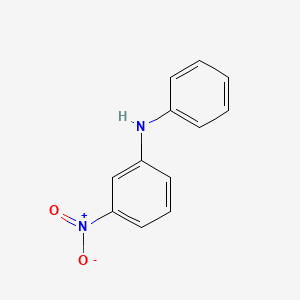 molecular formula C12H10N2O2 B1618090 3-Nitro-N-phenylbenzenamine CAS No. 4531-79-7