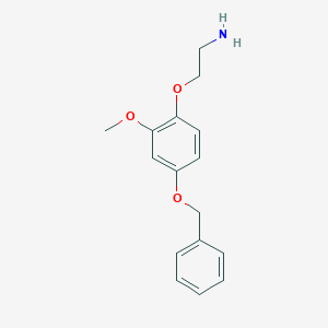 2-(4-Benzyloxy-2-methoxyphenoxy)-ethylamine