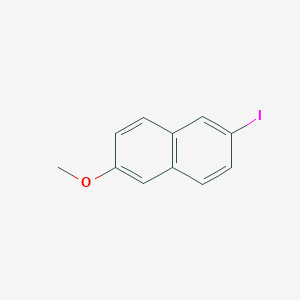 molecular formula C11H9IO B1618119 2-Iodo-6-methoxynaphthalene CAS No. 67886-69-5