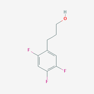 molecular formula C9H9F3O B161814 3-(2,4,5-Trifluorophenyl)propan-1-ol CAS No. 130887-16-0