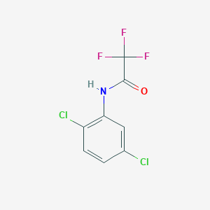 molecular formula C8H4Cl2F3NO B1618172 n-(2,5-Dichlorophenyl)-2,2,2-trifluoroacetamide CAS No. 328-11-0