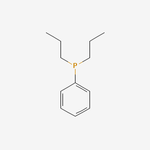 molecular formula C12H19P B1618177 Phenyl(dipropyl)phosphane CAS No. 7650-83-1