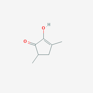 2-Hydroxy-3,5-dimethylcyclopent-2-en-1-one