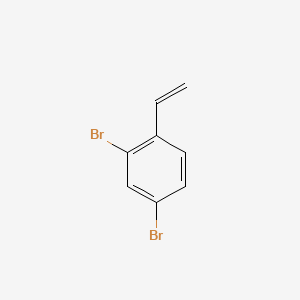 molecular formula C8H6Br2 B1618189 2,4-Dibromostyrene CAS No. 24162-63-8