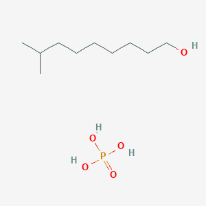 molecular formula C10H25O5P B1618197 Phosphoric acid, isodecyl ester CAS No. 56572-86-2