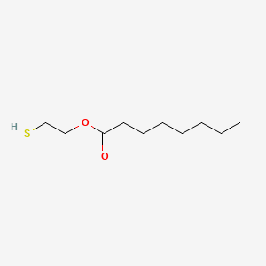 molecular formula C10H20O2S B1618199 2-Mercaptoethyl octanoate CAS No. 57813-59-9