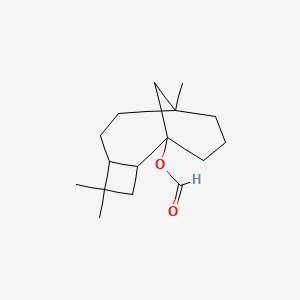 molecular formula C16H26O2 B1618201 Caryophyllene formate CAS No. 58096-46-1