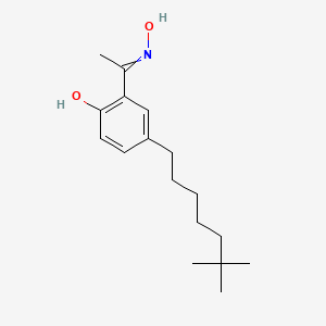 B1618204 1-(2-Hydroxy-5-tert-nonylphenyl)ethan-1-one oxime CAS No. 68517-09-9