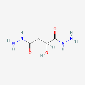 molecular formula C4H10N4O3 B1618208 2-Hydroxybutanedihydrazide CAS No. 6641-30-1