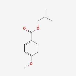 molecular formula C12H16O3 B1618210 Isobutyl p-anisate CAS No. 27739-28-2