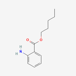 molecular formula C12H17NO2 B1618219 Pentyl anthranilate CAS No. 30100-15-3