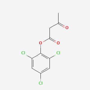 molecular formula C10H7Cl3O3 B1618220 2,4,6-Trichlorophenyl acetoacetate CAS No. 59225-85-3