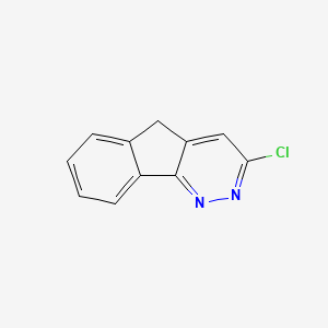 molecular formula C11H7ClN2 B1618221 3-Chloro-5h-indeno[1,2-c]pyridazine CAS No. 69581-17-5
