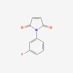 molecular formula C10H6FNO2 B1618223 1-(3-Fluorophenyl)-1H-pyrrole-2,5-dione CAS No. 7508-99-8