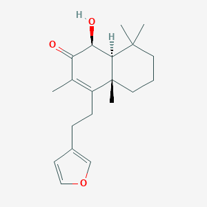 molecular formula C20H28O3 B161823 6beta-Hydroxyhispanone CAS No. 170711-93-0