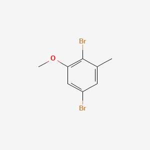 molecular formula C8H8Br2O B1618237 2,5-Dibromo-3-methylanisole CAS No. 67990-30-1