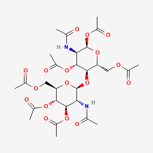 molecular formula C28H40N2O17 B1618261 Chitobiose octaacetate CAS No. 7284-18-6