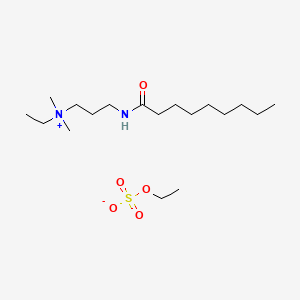 1-Propanaminium, N-ethyl-N,N-dimethyl-3-[(1-oxononyl)amino]-, ethyl sulfate
