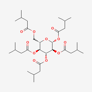 D-Glucopyranose, pentakis(3-methylbutanoate)