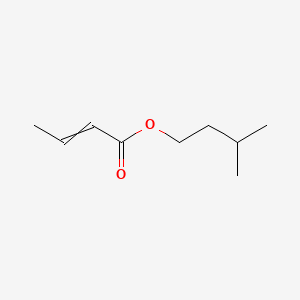 molecular formula C9H16O2 B1618279 ISO-AMYL-CROTONATE CAS No. 25415-77-4