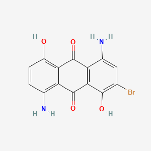 9,10-Anthracenedione, 4,8-diamino-2-bromo-1,5-dihydroxy-