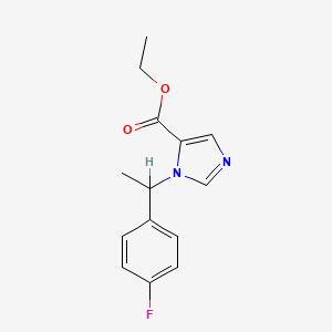 molecular formula C14H15FN2O2 B1618295 Flutomidate CAS No. 84962-75-4