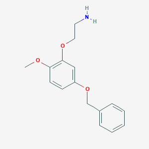 2-(5-Benzyloxy-2-methoxyphenoxy)-ethylamine