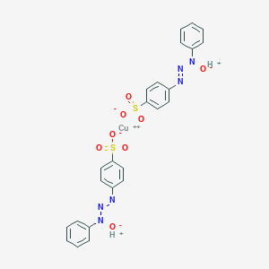3-Hydroxy-1-p-sulfonatophenyl-3-phenyltriazene Cu (II) complex