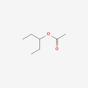 molecular formula C7H14O2 B1618307 3-Pentyl acetate CAS No. 620-11-1