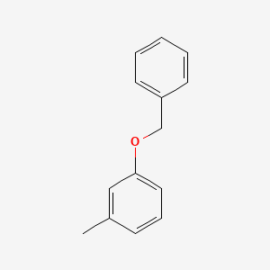 molecular formula C14H14O B1618312 m-(Benzyloxy)toluene CAS No. 834-17-3