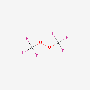 molecular formula C2F6O2 B1618316 Bis(trifluoromethyl) peroxide CAS No. 927-84-4
