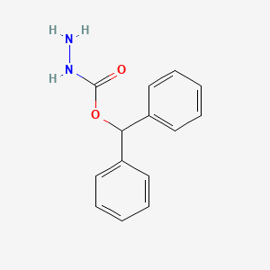 Hydrazinecarboxylic acid, diphenylmethyl ester