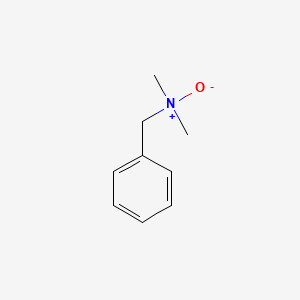 molecular formula C9H13NO B1618324 N,N-Dimethylbenzylamine N-oxide CAS No. 5400-82-8