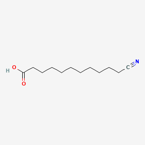 molecular formula C12H21NO2 B1618329 11-Cyanoundecanoic acid CAS No. 5810-18-4