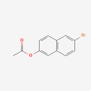 molecular formula C12H9BrO2 B1618330 6-Bromo-2-naphthyl acetate CAS No. 6343-72-2