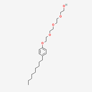 molecular formula C23H40O5 B1618338 Ethanol, 2-[2-[2-[2-(4-nonylphenoxy)ethoxy]ethoxy]ethoxy]- CAS No. 7311-27-5