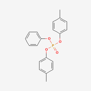 molecular formula C20H19O4P B1618347 Phenyl di(p-tolyl) phosphate CAS No. 34909-69-8
