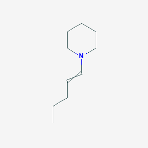 1-(Pent-1-en-1-yl)piperidine