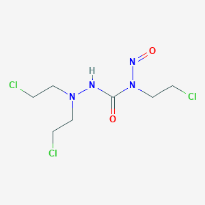 1,1-Di-(2-chloroethyl)-4-nitroso-4-(2-chloroethyl)semicarbazide