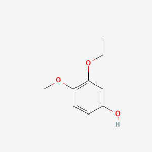 molecular formula C9H12O3 B1618380 3-Ethoxy-4-methoxyphenol CAS No. 65383-57-5