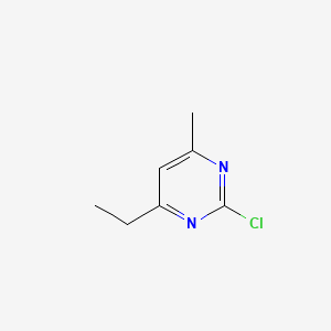 2-Chloro-4-ethyl-6-methylpyrimidine