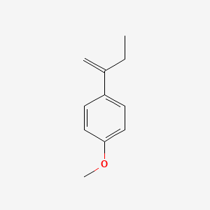 molecular formula C11H14O B1618389 Anisole, p-(1-ethylvinyl)- CAS No. 21758-19-0